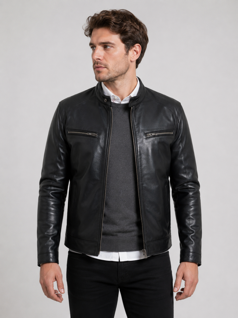Classic zip-up jacket